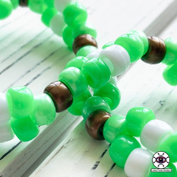 Grogu Subtronics Perler Necklace - Picture 3 of 6